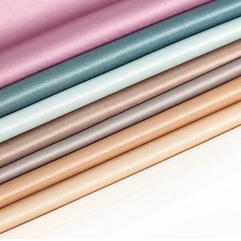 100% tecido de poliéster Satin Face Para fato Calças saia Bagagem Moda Usar Pijama Feminino