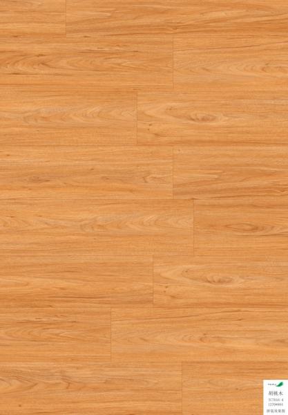 Office Luxury Vinyl Tile Flooring PVC / LVT Plastic Wear-resisting