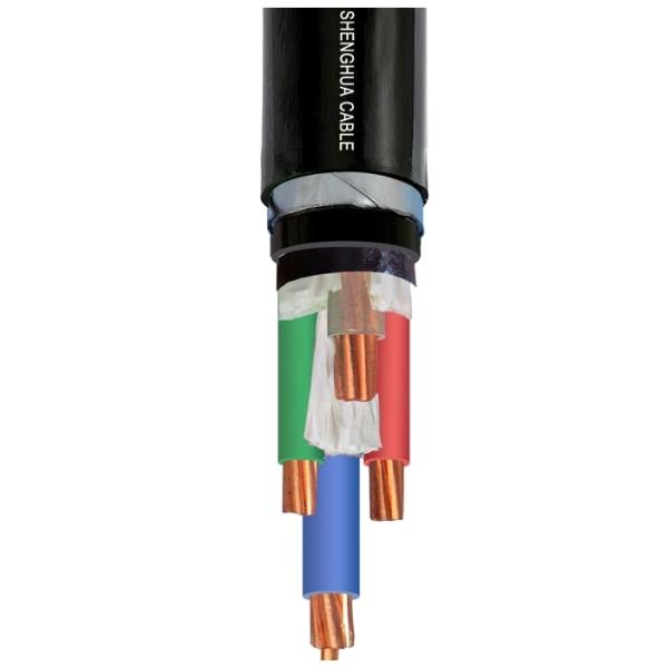 Твердый/сел кабель на мель сердечника сердечника 4 меди 2 бронированный для класть крытое напольное