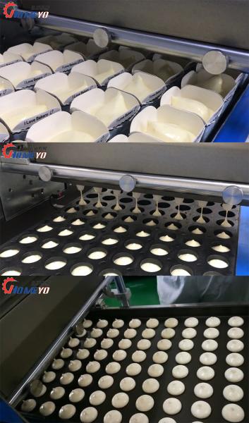 OEM High Speed Bakery Cake Making Machine Production Line Automatic