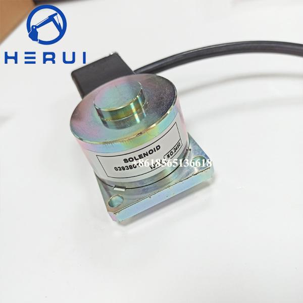 03938010 01660911 Válvula de solenoide para 3L31C H15SXL H12SXL H12SX H12SDXH 18SXL H16TPX Solenoide de parada de diésel 12V/24V