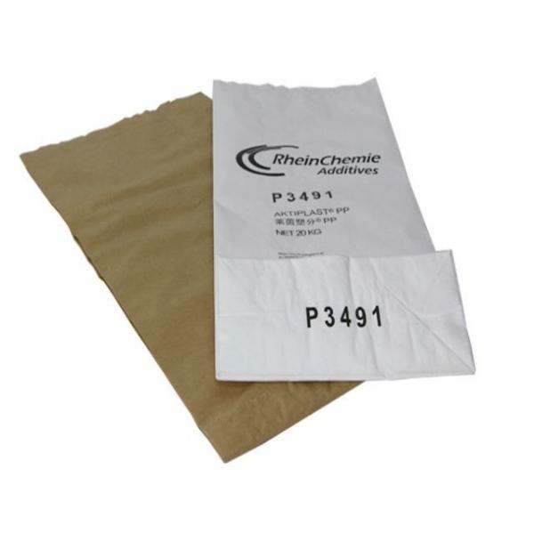 Large Capacity Multiwall Kraft Paper Bags Waterproof For Packaging Milk Powder