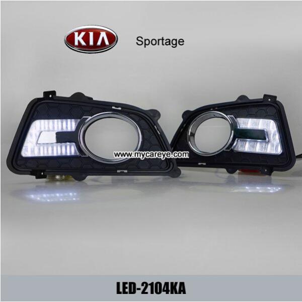 KIA Sportage DRL LED Daytime Running Lights car led light aftermarket