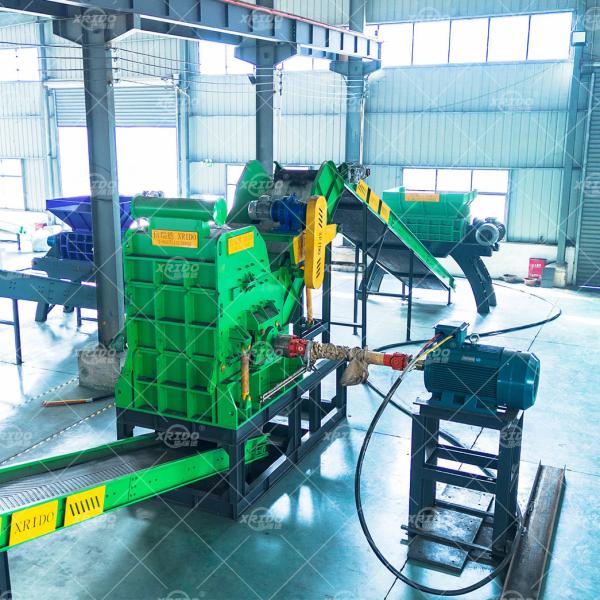 Motor Stator Scrap Recycling Equipment CE Aluminium Crusher Machine