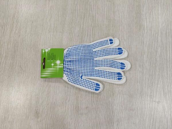 Cotton Material Working Glove 80 Grams Cotton In 13 Gauge For Construction