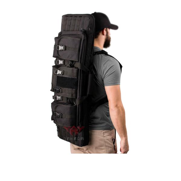 Outdoor Military Hunting Tactical Gun Bags , Long Multiple Rifle Case Backpack