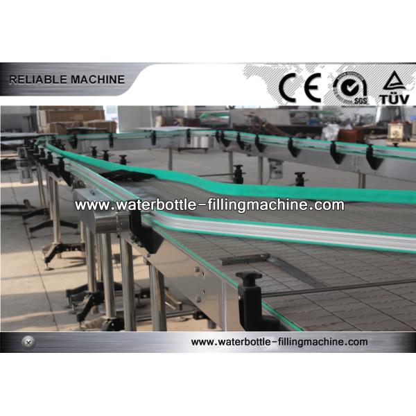 Beverage Beer Wine Auxiliary Equipment Bottle Conveyor System For Water Production Line