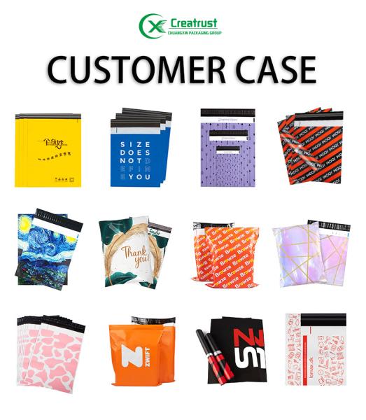 GDCX Free Sample in Stock 6X9 Blank Creatrust Factories Custom Oem Mailers Polybags 6 X 9 Envelopes White Poly Mailer Bags