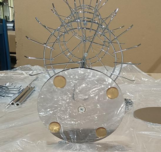 3 Tier Revolving Counter Display Rotating Countertop Display Easy To Assemble