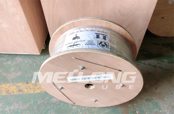 Bobina de aço do tubo da bobina 8 de aço inoxidável de alta elasticidade da força 3 12000 medidores