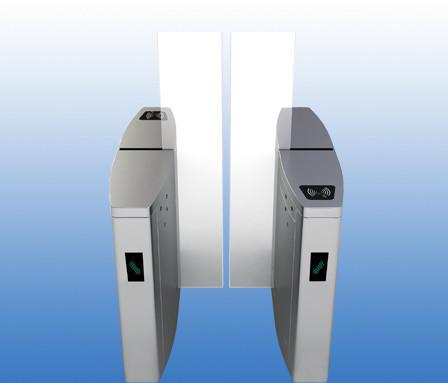 Motorized Speed Gate Turnstile Full Height 2.0mm Thick 304 Stainless Steel