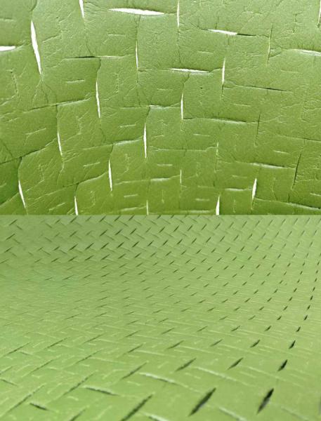 UV5000 Nuevo estilo 8-20mm Polyethylene Shockpad Substrato para campos de fútbol / rugby / hockey Sin mantenimiento y excelente resistencia a los rayos UV