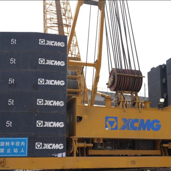 Construction 300T Crawler Crane Telescopic Boom Used XCMG XGC300