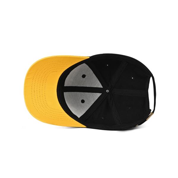 6 Panel Flexi Fit Baseball Caps Curve Brim 3D Embroidered Logo