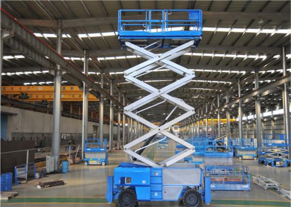 Hydraulic Scissor Table  2.2kw Self Propelled Steel Body Structure
