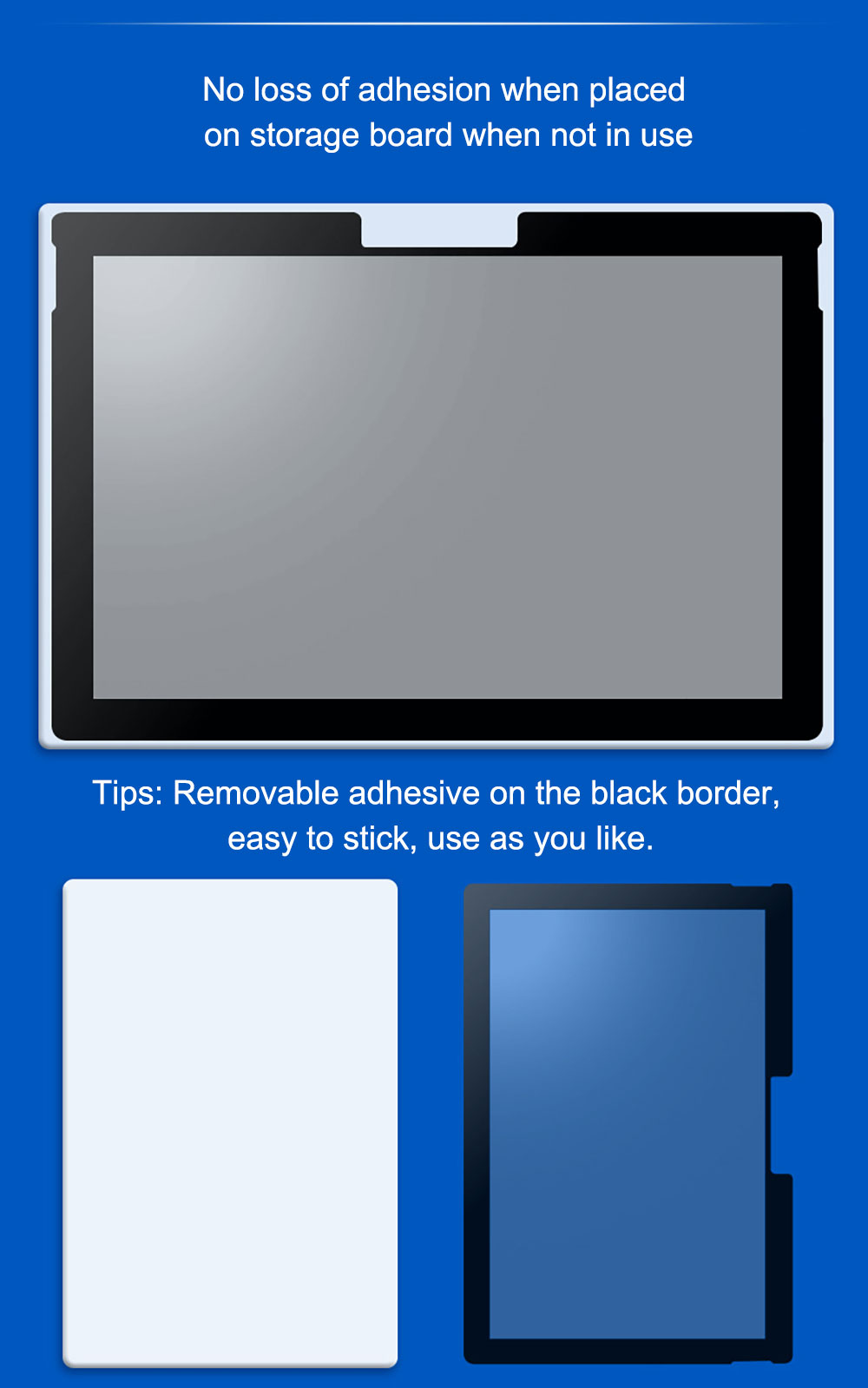 Tablet Tempered Screen Protector for Microsoft Surface Pro 10 9 8 Glass High Quality Knock-Down Anti-Peeping Ghm94 Laudtec Wholesale OEM/ODM/Private Label