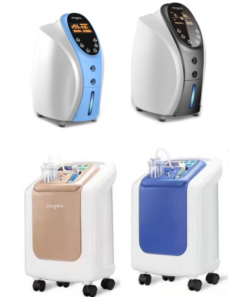 93% 5L Large Flow Portable Medical Oxygen Concentrator Generator
