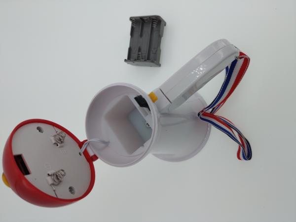 Alto-falante externo 1,2 A Buzina 0,5 kg Leve IPX4 Megafone à prova d'água