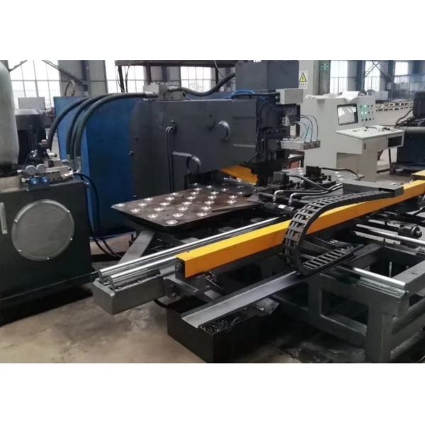 CNC Plate Punching Machine With Precise Punching Drilling And Marking Capabilities On Metal