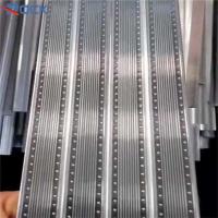 Barre en aluminium d'entretoise vitrée 3003 par doubles pour les accessoires en verre automatiques de porte coulissante