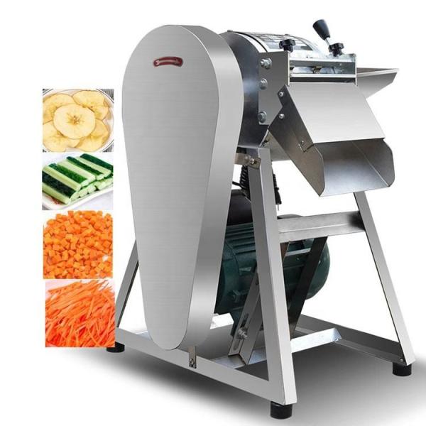 Machine à découper les légumes et les fruits industriels, déchiqueteuse de légumes, coupeuse électrique de légumes