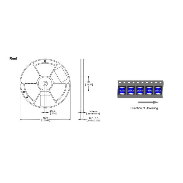 Arresters нагнетательной трубы газа GDT 75V-800V 5KA для телекоммуникационного оборудования