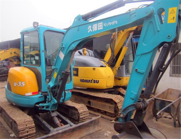                 Used Mini Kubota U35 Hydraulic Crawler Excavator Kubota U35 in Good Condition with Reasonable Price, Secondhand Origin Japan Kubota U35 Track Digger, U30-3             