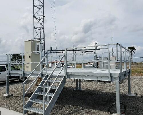 Высокая грузоподъемность изготовленная стальная конструкция платформа для промышленной