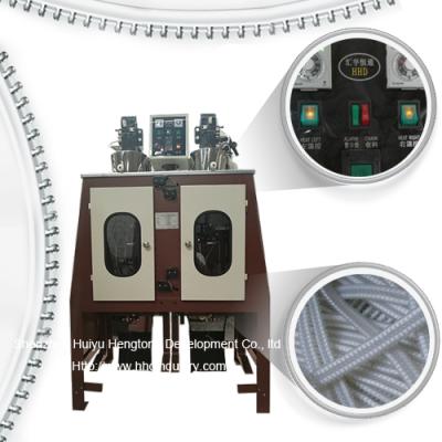 1500W High Speed Nylon Zipper Teeth Coiling Machine 220V 380V