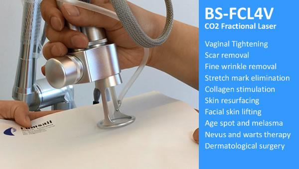 Skin Warts Removal Fractional CO2 Laser / Vaginal Tightening Machine CE Certificate