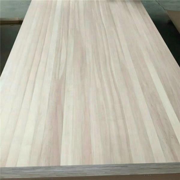 Carbonized Poplar Edge Glued Wood Panels for Building Construction Length 100mm-2440mm