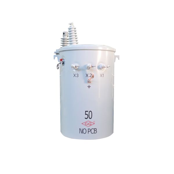 Pole-Mounted 50kV Single-Phase Power Distribution Transformer