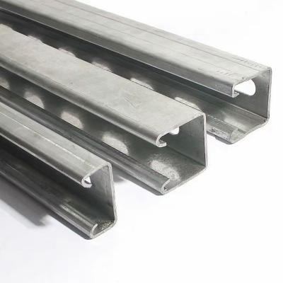 Commercial U Shaped P1001t Aluminium Unistrut Channel Profile Metal Fabrications