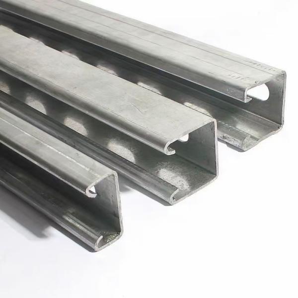 Commercial U Shaped P1001t Aluminium Unistrut Channel Profile Metal Fabrications
