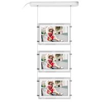 A3 Smart Hanging LCD Window Facing Display Signage Adjustable Brightness 1500nits