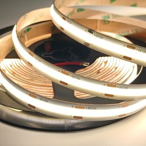 32.8FT Dimmable Cob Led Lumières à cordes Led Flexible Strip Light avec support adhésif