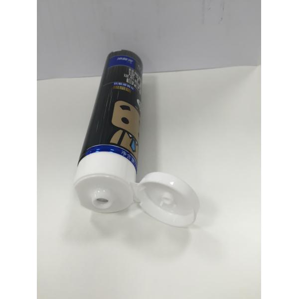 Coating Aluminum Laminate Tube With Full Printing , Aluminum Toothpaste Tube
