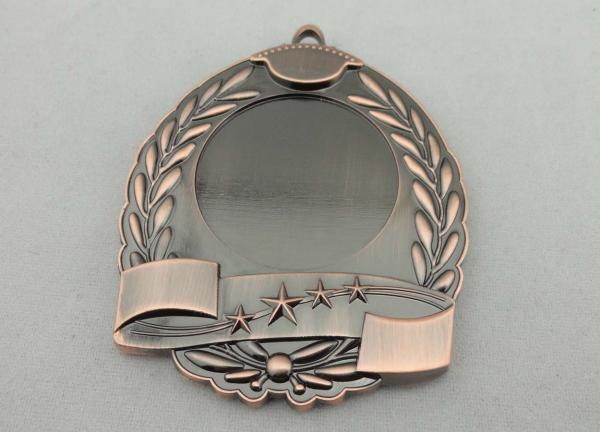 High quality Zinc Alloy / Pewter 3D Die Cast Medals for Sport Meeting, Army, Awards with Antique Copper Plating