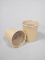 O PE revestiu copos descartáveis recicláveis da sopa para bebidas quentes lubrifica/resistência do esmagamento