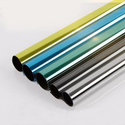 IRR 97% UVR 86% 2mil 1.52m X 30m Silver Building Window Privacy Protection Film