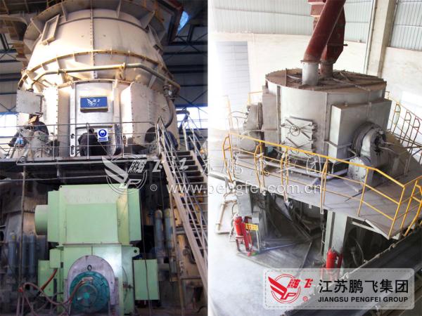 90 ton per hour vertical roller mill for grinding slag to produce high finess slage powder in different production line