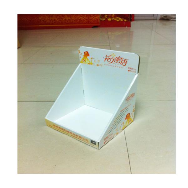 Custom Logo POS Shelving Cardboard Shelves for Small Box Packaging Retail Display