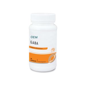 Vitamin Calcium GABA 420mg Dietary Capsules Supplements For Relaxation Support