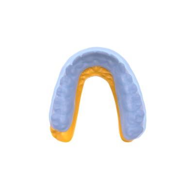 Orange Resin Soft Splint Rein Splints for Optimal Healing After Dental Procedures