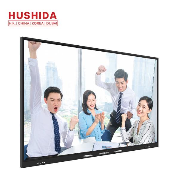 HUSHIDA Widescreen and Intel Processor Brand 86''multi IR touch screen monitor