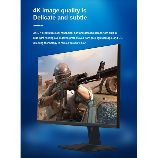 24 Inches LED Bezel Less IPS VA Computer Monitor 144Hz Fast Refresh With Fixed Bracket