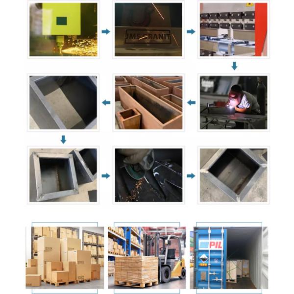 Decorative Outdoor Privacy Art Corten Steel Garden Screen Laser Cut