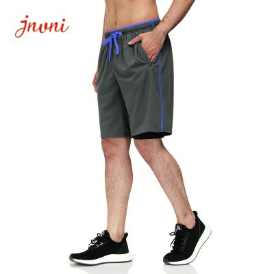 o Activewear dos homens 100gsm assenta o short de corrida do exercício 2-In-1 7