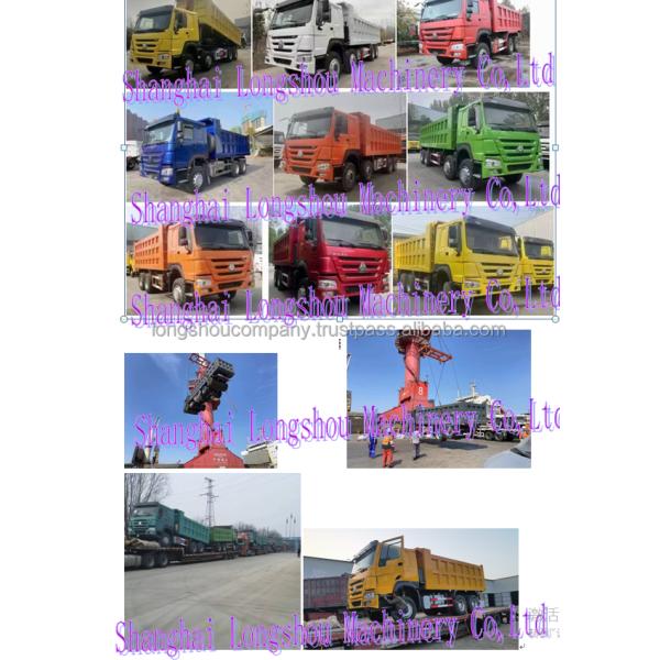 10 Speeds Gearbox 6x4 Tipper Manual 10 Wheels HOWO Dumper Segement Medium-sized Truck