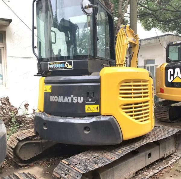 Good Condition Used Komastu PC 55 Excavators 5 Ton Backhoe Diggers Secondhand